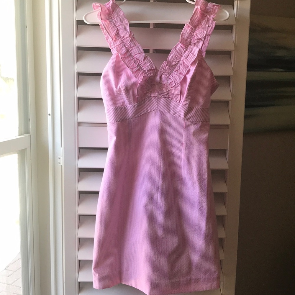 Lilly Pulitzer Phoebe Seersucker Dress. NWT